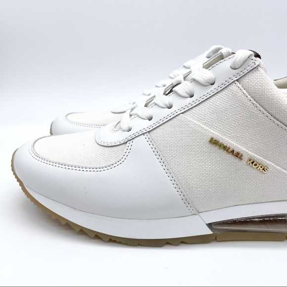 Michael Kors MK Allie Trainer Logo Print Sneakers - Picture 9 of 16